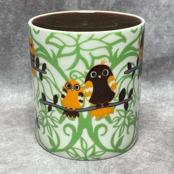 Ceramic Owl Mug 16oz With Colorful Owl Design For Tea & Coffee Lovers - Picture 3 of 10